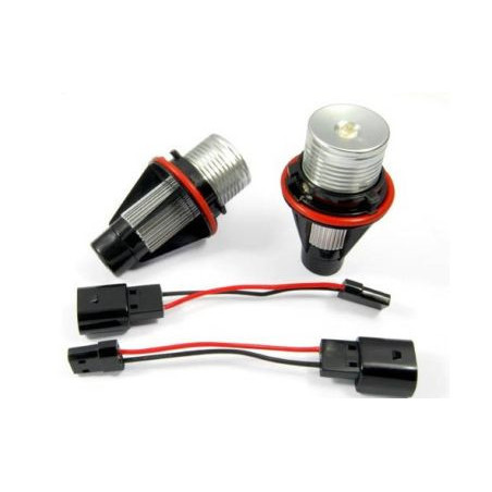 5W Лед крушки за ангелски очи за BMW E39 / E60 / E53 X5 / E65 / E87 / E63  - бял цвят