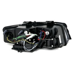 Кристални фарове за Audi A4 (2001-2004) - черни