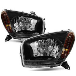 Кристални фарове за Toyota Rav4 (2001-2005) - черни