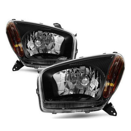 Кристални фарове за Toyota Rav4 (2001-2005) - черни