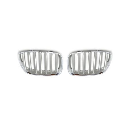 Решетки за BMW X5 E53 (2004-2007) - силвър