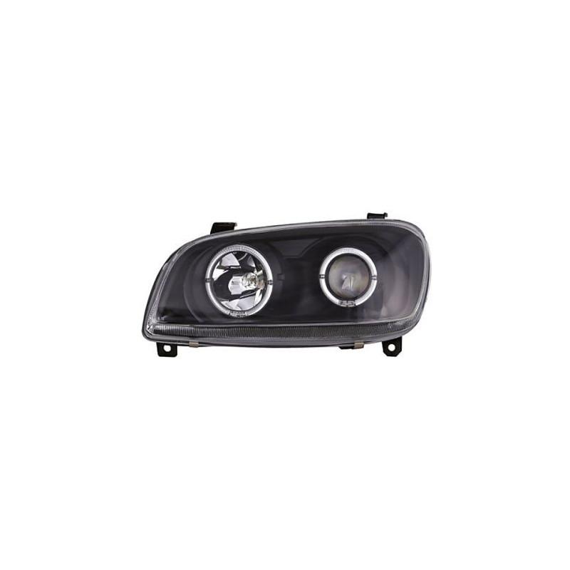 Кристални фарове за Toyota Rav4 (1994-2000) - черни