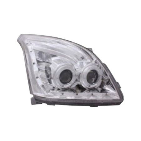 Кристални Фарове за Toyota Land Cruiser 120 (2003-2009) - хром