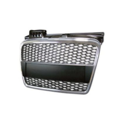 Решетка без емблема за Audi A4 B7 (2004-2007) - RS Look с хром рамка