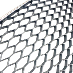 Решетка без емблема за Audi A4 B7 (2004-2007) - RS Look с хром рамка