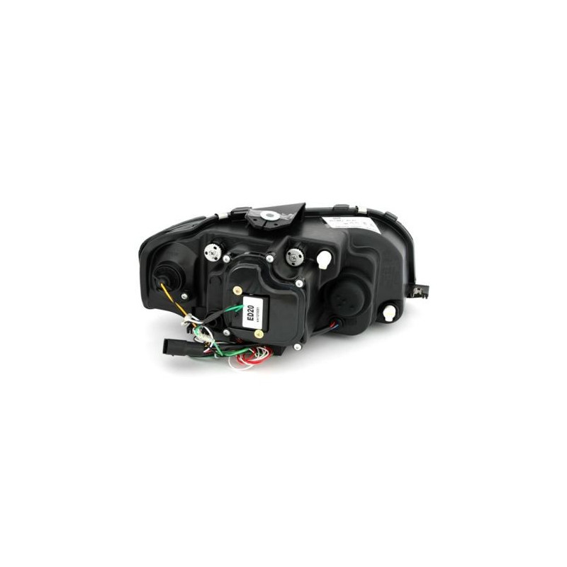 Кристални фарове Lightbar Design за Audi A3 (2003-2008) - черни