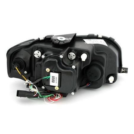 Кристални фарове Lightbar Design за Audi A3 (2003-2008) - черни