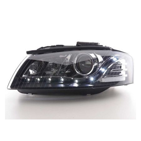 Кристални фарове  DAYLINE AUDI A3 (2003-2008) - черни