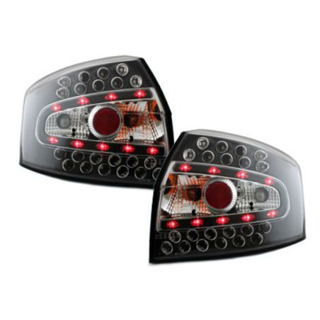 Диодни стопове  AUDI A4 седан  (2001-2004) - черни