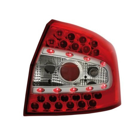 Диодни стопове  AUDI A4 седан  (2001-2004) - червени