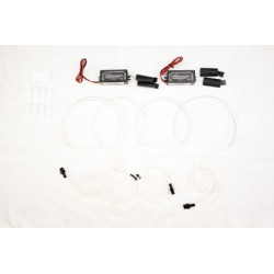 Ангелски Очи CCFL за BMW E46 седан, комби (1998-2005) / купе (1998-2003) - Бял цвят