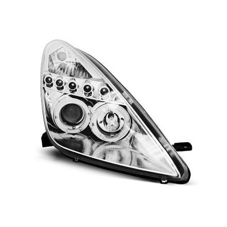 Кристални фарове за Toyota Celica T230 (1999-2005) - хром