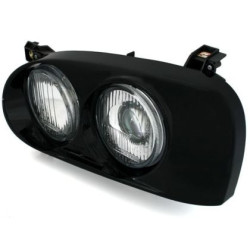 Кристални фарове с лупи за Golf III - МК2 Дизайн черни