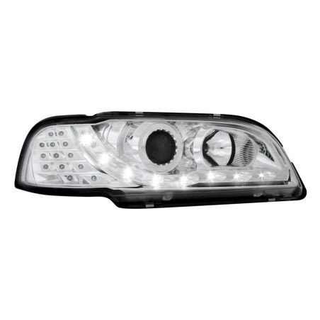Кристални фарове DEVIL EYES VOLVO S/V40 (97-00) - хром