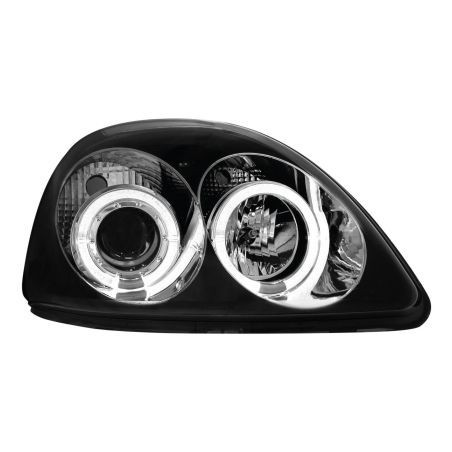 Кристални фарове Angel eyes TOYOTA YARIS (1998-2003) - черни