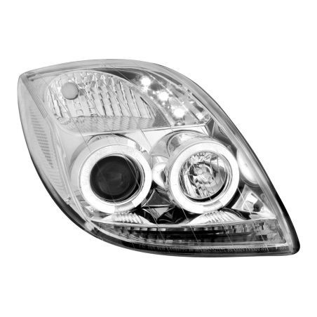 Кристални фарове TOYOTA YARIS (2006-2009)- хром