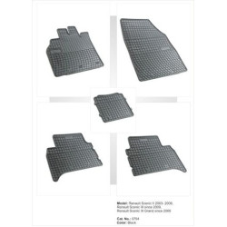 Гумени стелки за RENAULT Scenic II,III (2003-2016) / Grand Scenic II,III (2003-2016)