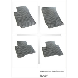 Гумени стелки за SUZUKI Grand Vitara (2005-2015) - 3 / 5 врати