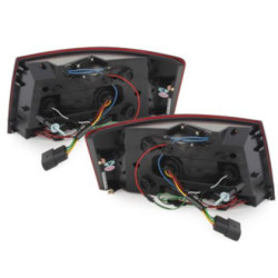 Диодни стопове за Audi A6 4F седан (2004-2008) - Лайтбар дизайн