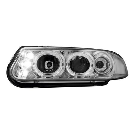 Кристални фарове ROVER 200 (95-00) - хром