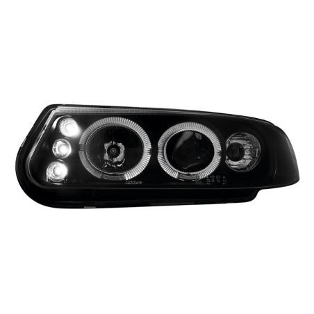 Кристални фарове за Rover 200 (1995-2000) - черни