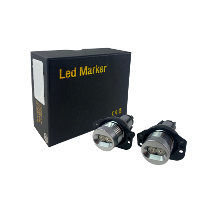 10W Лед крушки за ангелски очи за BMW E90 / E91 - бял цвят