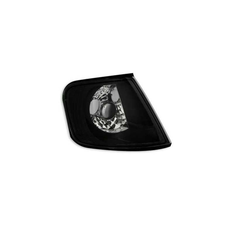 Кристални мигачи до фара за Audi A3 (1995-2000) - черни