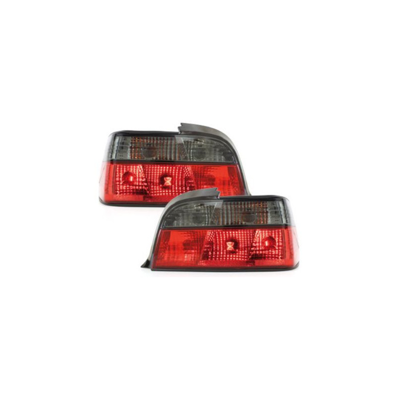 Кристални стопове BMW E36 (91-99) 2d coupe - опушен хром