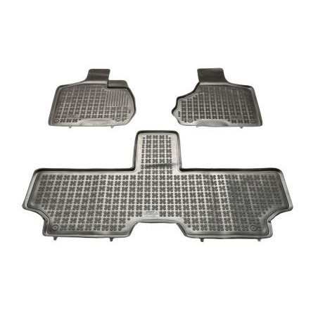 Гумени стелки за CHRYSLER Voyager IV (2001-2007) - 5-7-seat version -  за първите два реда седалки - тип леген