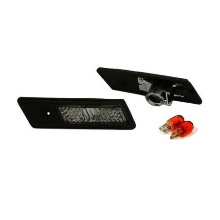 Кристални мигачи за BMW E36 / E34 / E32 (91-99) - черни опушени