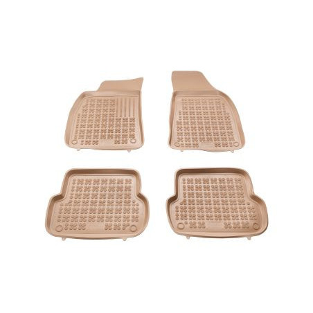 Гумени стелки за AUDI A4 B6 / B7 (2001-2008) - тип леген бежови
