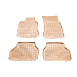 Гумени стелки за BMW 5 Серия E60 / E61 (2002-2009) - тип леген бежови
