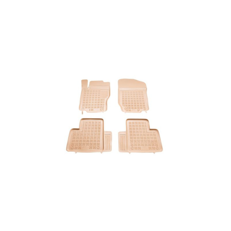 Гумени стелки за MERCEDES ML W164 (2005-2011) / GL X164 (2006-2012) - тип леген бежови