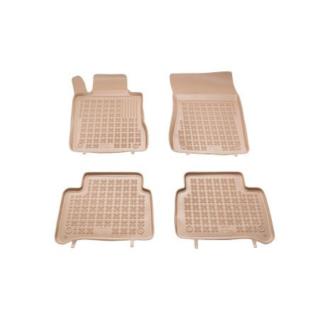 Гумени стелки за MERCEDES E-Class W211 / CLS C219 (2002-2010) - тип леген бежови