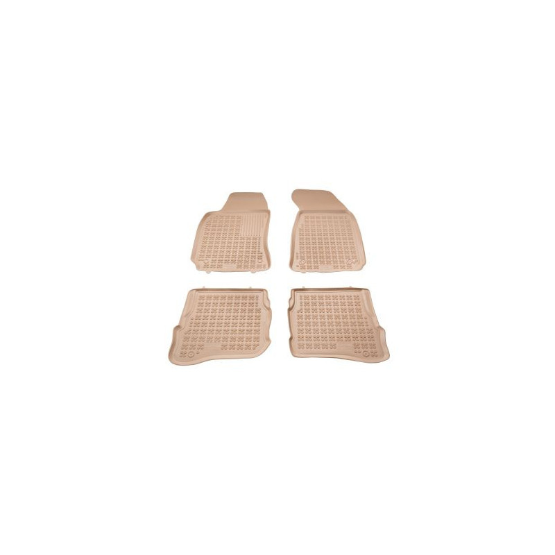 Гумени стелки за VW Passat B5 / B5.5 (1996-2005) - тип леген бежови