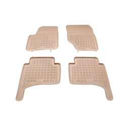 Гумени стелки за VW Touareg I / Porsche Cayenne I (2002-2010) - тип леген бежови