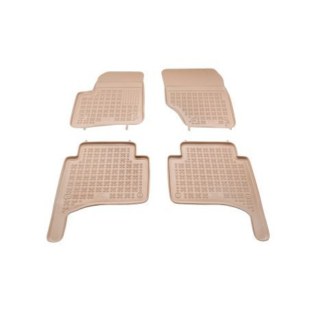 Гумени стелки за VW Touareg I / Porsche Cayenne I (2002-2010) - тип леген бежови
