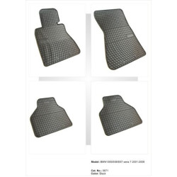 Гумени стелки за BMW 7 Серия E65 / E66 / E67 (2001-2008)