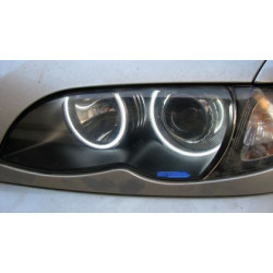 Биксенон лупи за вграждане MINI Метални - за BMW E46 с фабричен дизайн - ретрофит