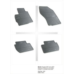 Гумени стелки за PEUGEOT 4007 / CITROEN C-Crosser (2007-2012) / MITSUBISHI Outlander II (2005-2012)