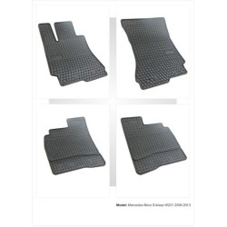 Гумени стелки за MERCEDES S-Class W221 (2005-2012)