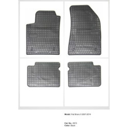 Гумени стелки за ALFA ROMEO Giulietta (2010+) / FIAT Stilo (2002-2008) / Bravo (2007-2014) / LANCIA Delta (200