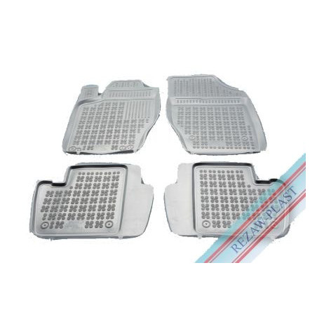Гумени стелки за CITROEN C4 I (2004-2010) / C4 II (2010-2017) / PEUGEOT 307 (2001-2007) - тип леген сиви