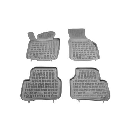 Гумени стелки за VW Passat B6 / B7 (2005-2014) / Tiguan (2007-2016) / Jetta (2010-2018) - тип леген сиви
