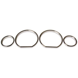 Рингове за табло за BMW E36 / Z3 (1991-1999) - хром