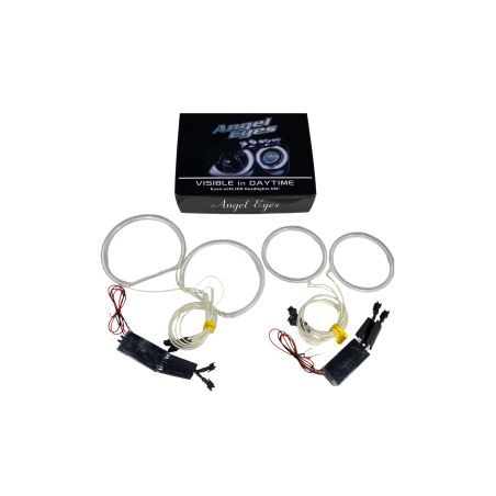 Ангелски Очи за BMW E87 1 серия (2004+) / E60 (2003-2010) - бели