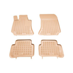 Гумени стелки за MERCEDES E-Class W212 (2009-2016) / CLS C218 (2011-2018) - тип леген бежови