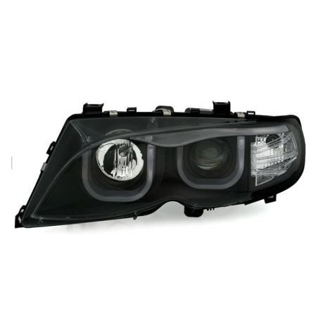 Кристални фарове  BMW E46 седан (2001-2003) - черни