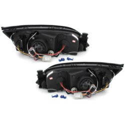 Кристални фарове за Ford Mondeo (2000-2007) - хром