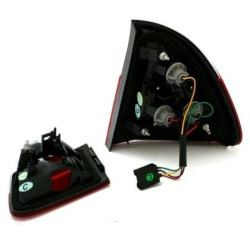 Кристални стопове за BMW E46 комби (98-05) - черен хром